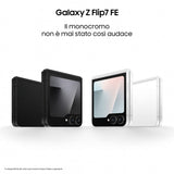 Samsung Galaxy Z Flip7 FE Smartphone AI, RAM 8GB, 128GB, Display 3,4pollici Super AMOLED/6,7pollici Dynamic AMOLED 2X, Fotocamera 50MP, Black