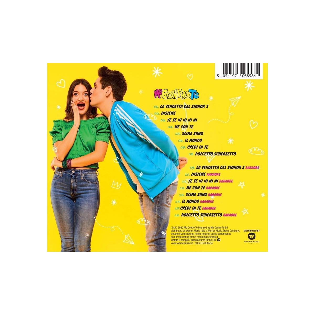 Warner Music Me Contro Te - Il fantadisco dei Me Contro Te. Canta con Luì e Sofì CD Pop