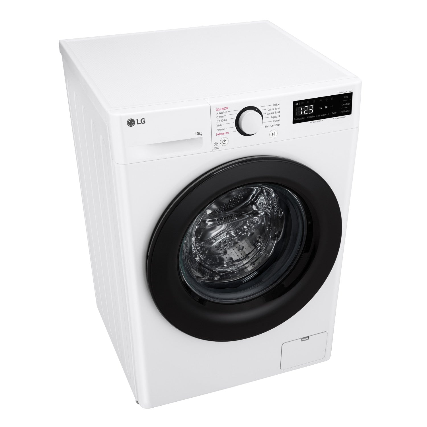 LG F4R3010NSWB Lavatrice 10kg AI DD, Classe A-10 , 1400 giri, Lavaggio a vapore