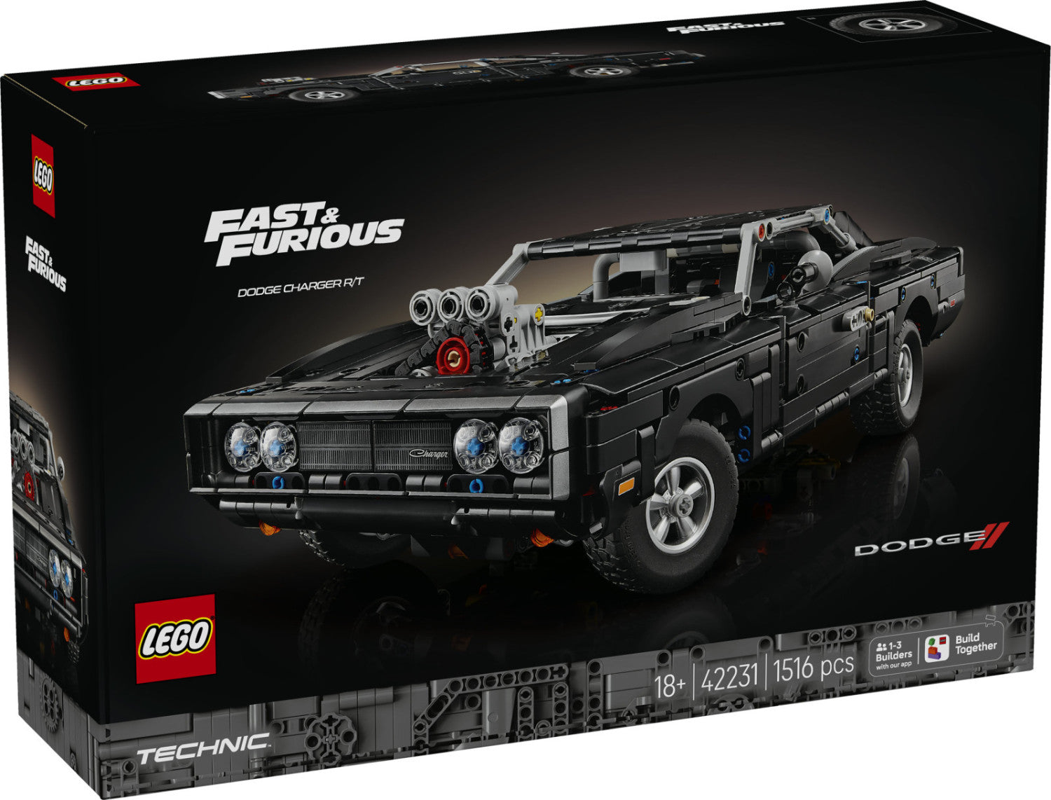 Lego Technic 42231 Auto Dodge Charger R/T Fast And Furious