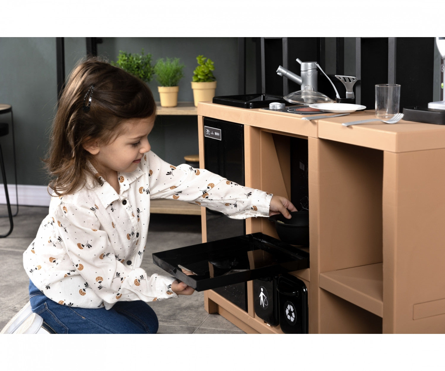 Smoby 7600312600 Cucina Loft Marrone Cucina giocattolo