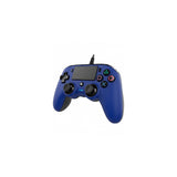 Nacon PS4OFCPADBLUE Compact Controller PS4 Ufficiale Sony PlayStation, Blue
