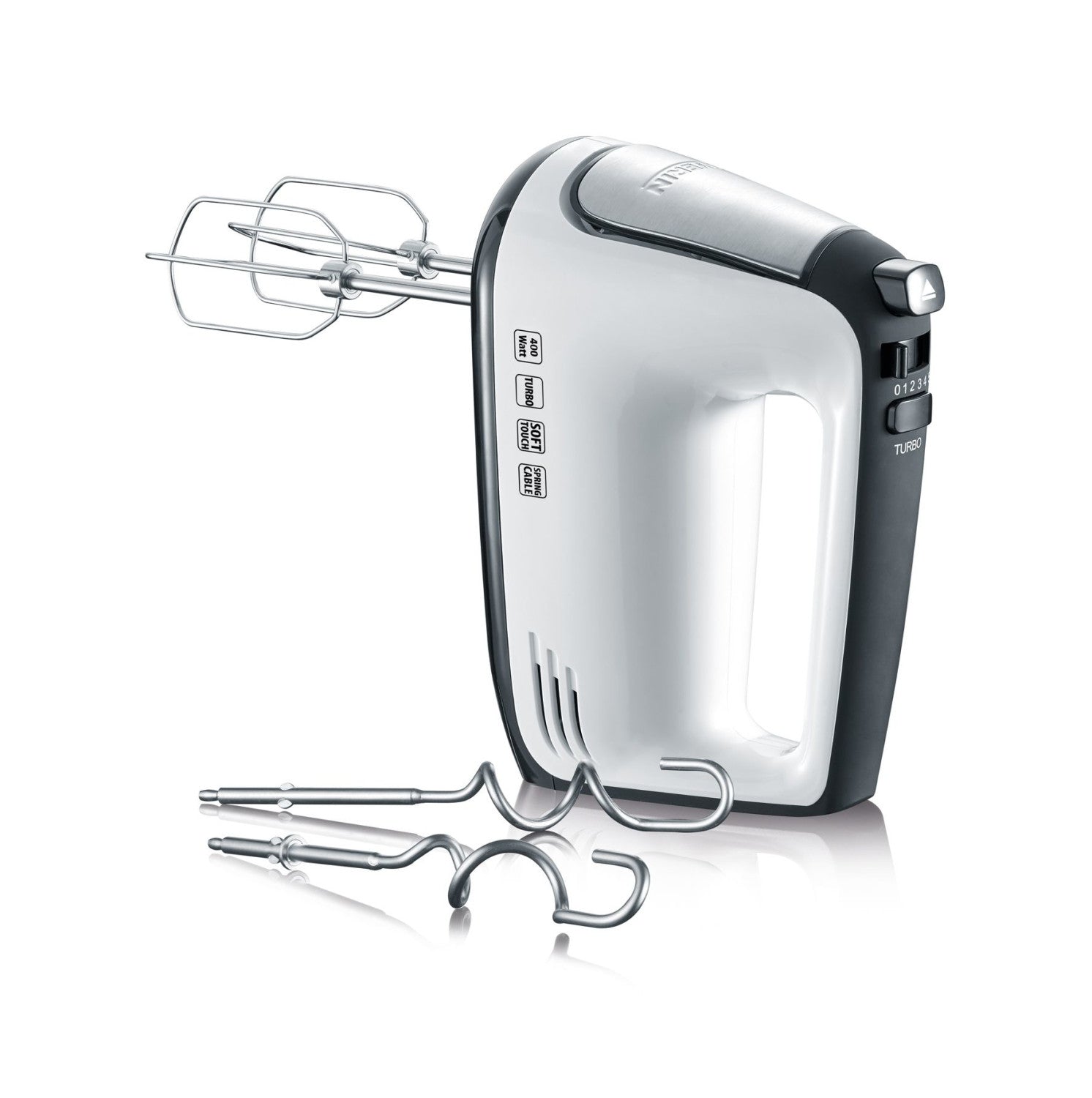 Severin HM 3830 sbattitore Sbattitore manuale 400 W Bianco