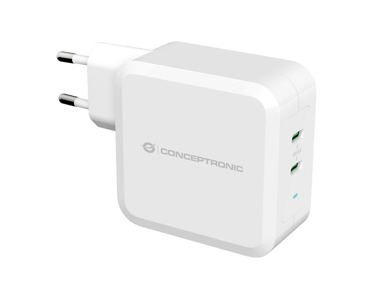 Conceptronic ALTHEA08W Caricabatterie per dispositivi mobili Universale Bianco AC Interno