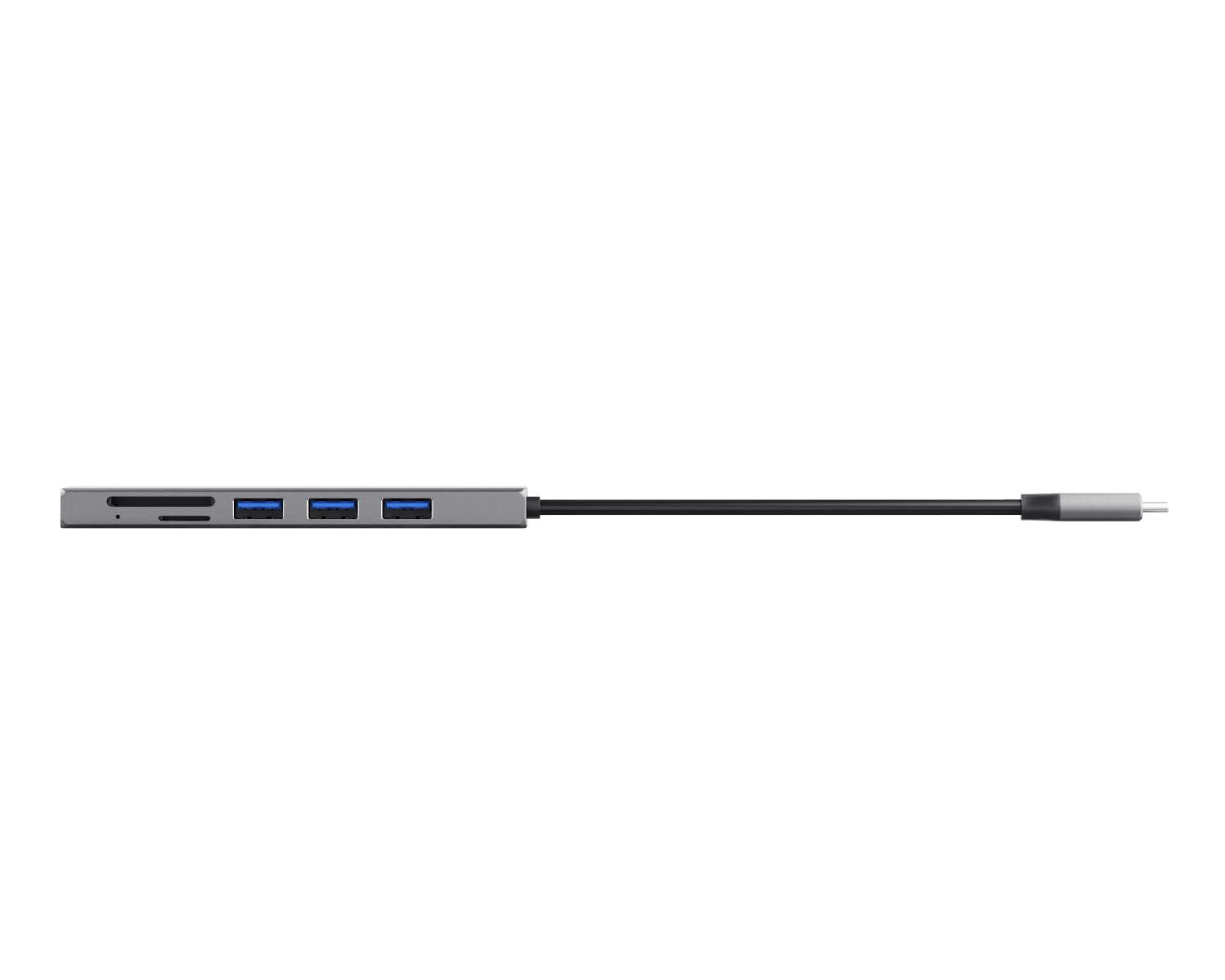 Trust Halyx 24191 Hub USB 3.2 Type-C 104 Mbit/s Alluminio