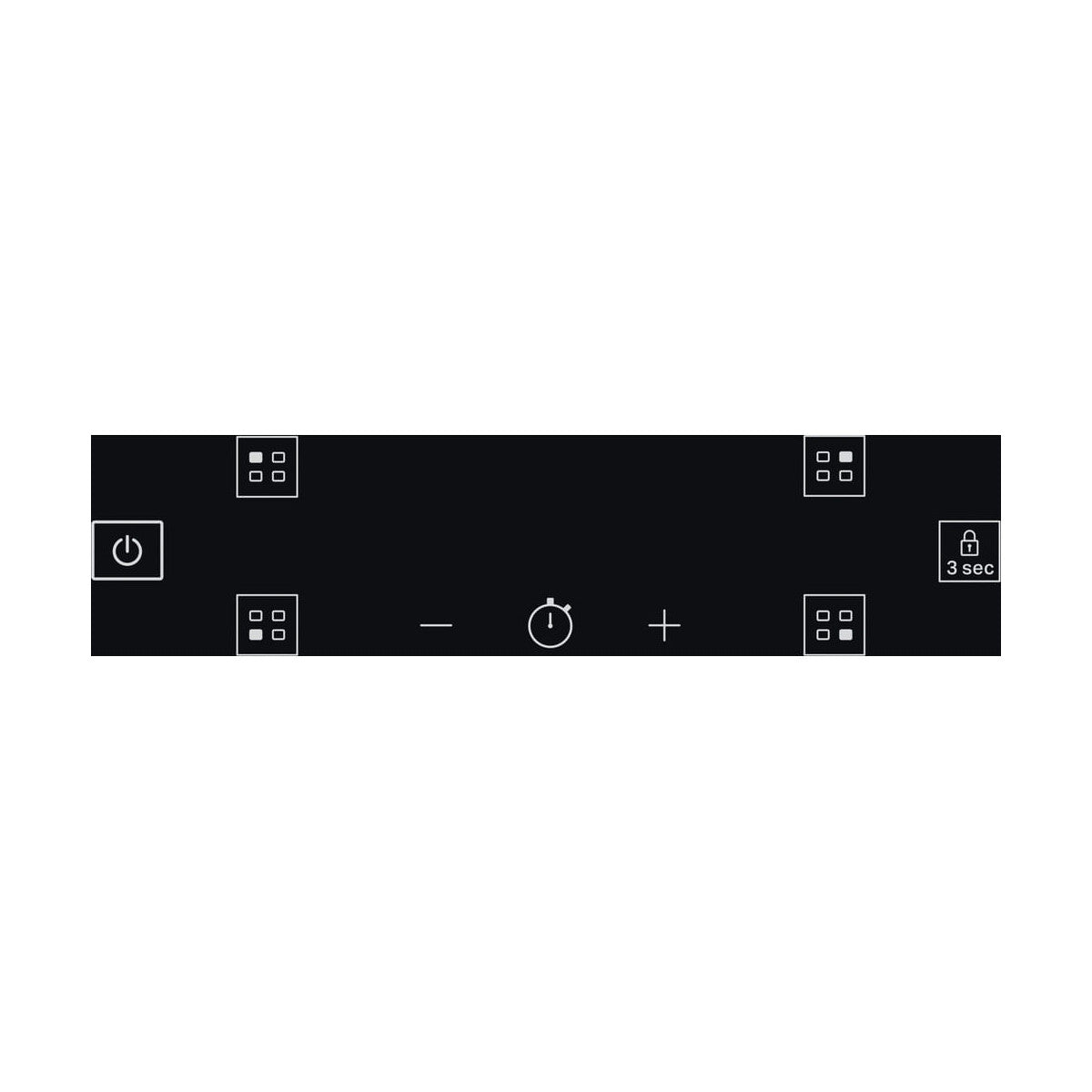 Whirlpool WS Q4860 NE Nero Da incasso 60 cm Piano cottura a induzione 4 Fornello(i)