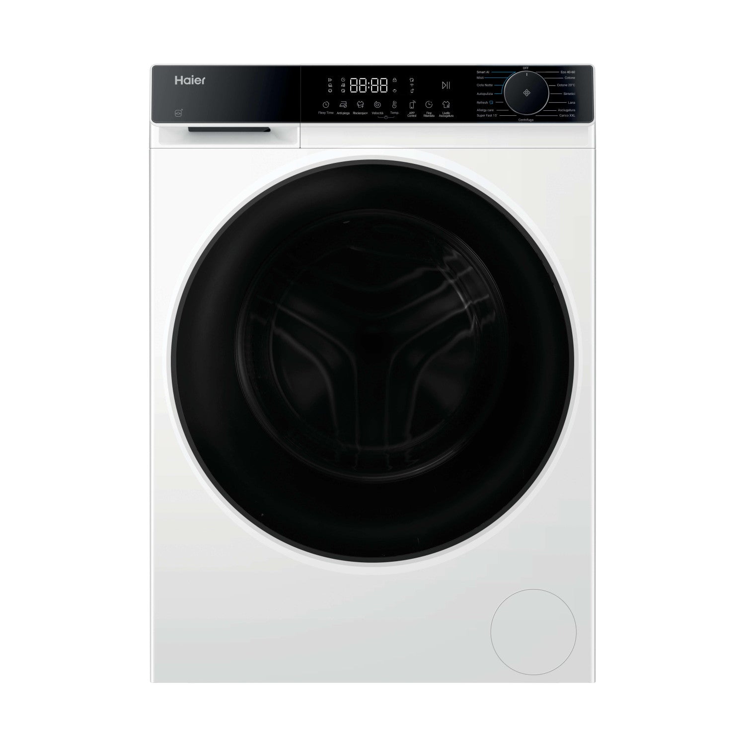 Haier HWD110BP14357UIT lavasciuga Libera installazione Caricamento frontale Bianco