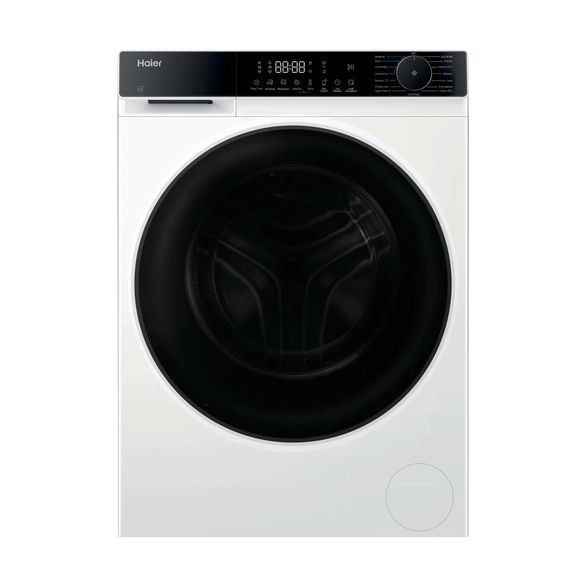 Haier HWD110BP14357UIT lavasciuga Libera installazione Caricamento frontale Bianco
