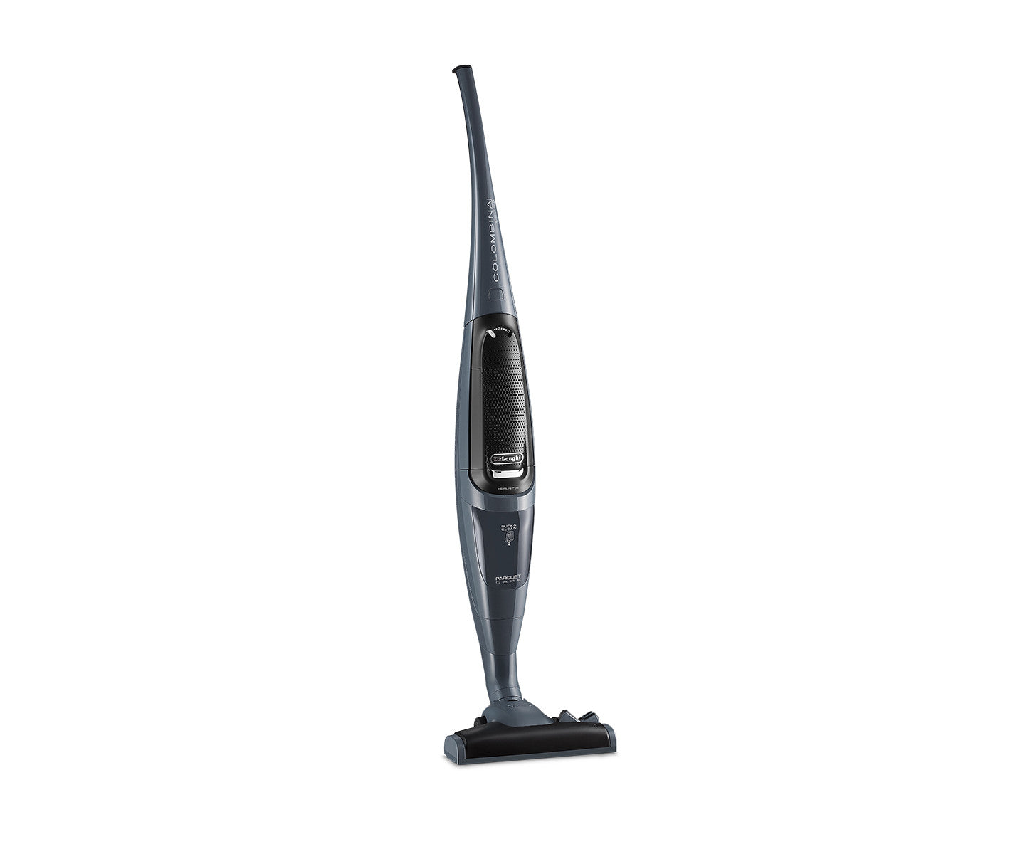De’Longhi Colombina Class XL160.41 Aspirapolvere elettrica AC Secco HEPA Sacchetto per la polvere 1,2 L 450 W Nero, Grigio Venduto come Grado B 8004399921672