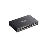TP-Link Omada ES208GP switch di rete Gestito L2 Gigabit Ethernet (10/100/1000) Supporto Power over Ethernet (PoE) DIN rail Nero