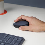 Logitech M170 Grey-K Mouse Ambidestro RF Wireless Ottico 1000 DPI Nero