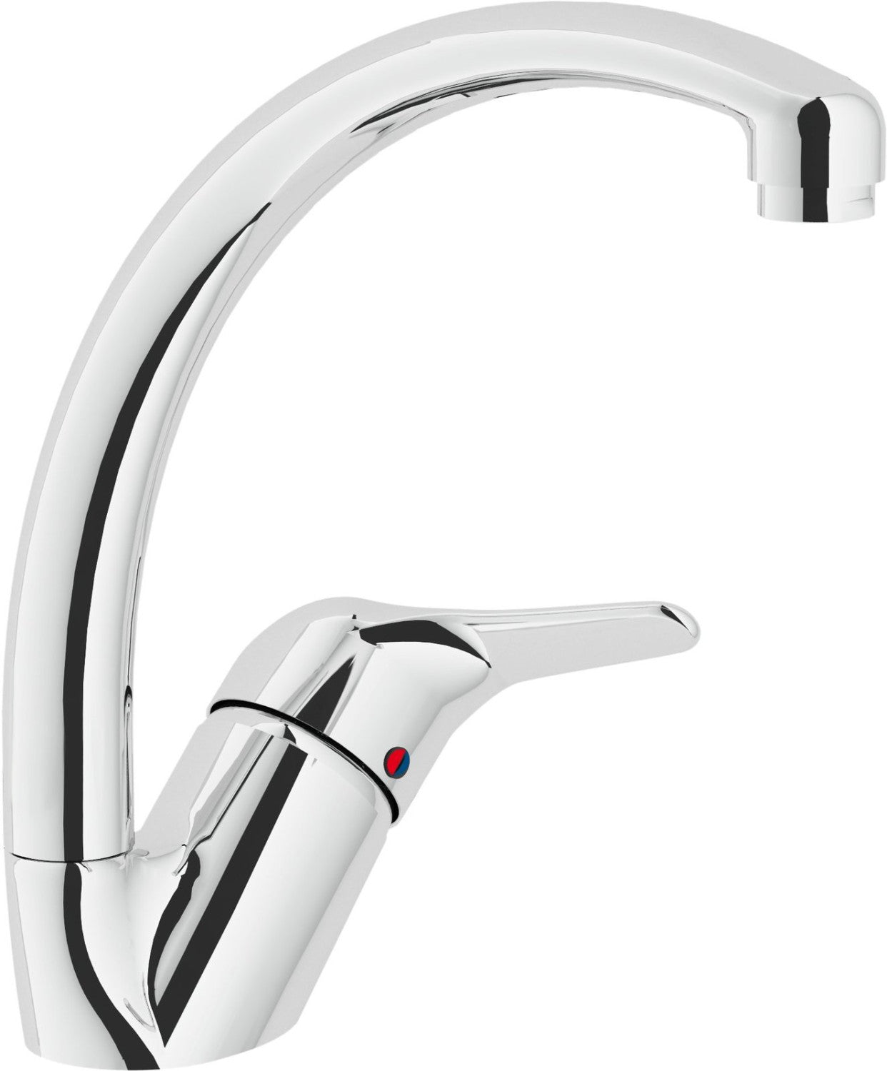 Nobili Miscelatore Girevole per Lavello Monoforo Cromo Mistral J 16113/1