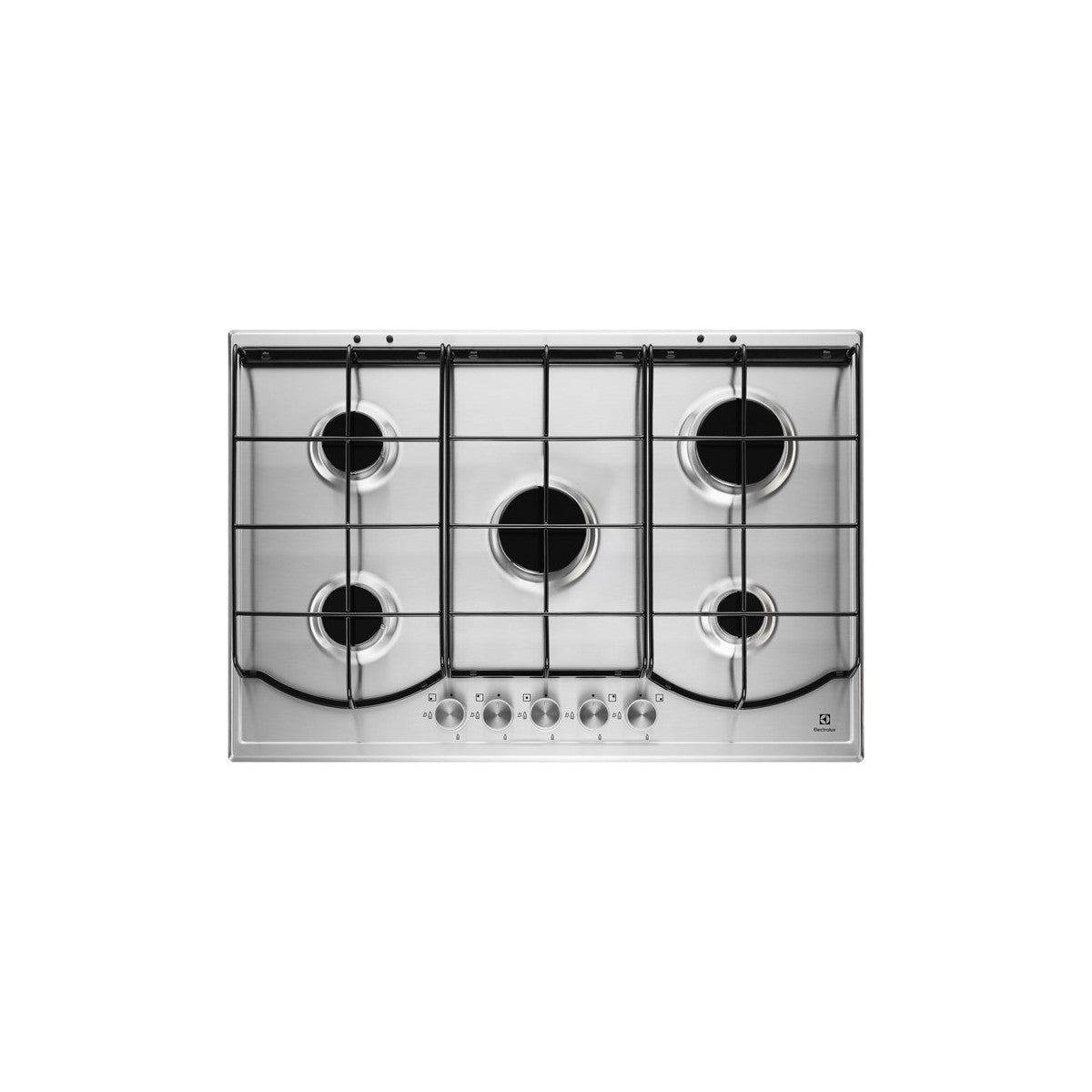 Electrolux PQ750X piano cottura Acciaio inox Da incasso Gas 5 Fornelli
