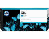 HP 746 300 ml Cyan DesignJet Ink Cartridge Cartuccia d'Inchiostro 1 pz Originale