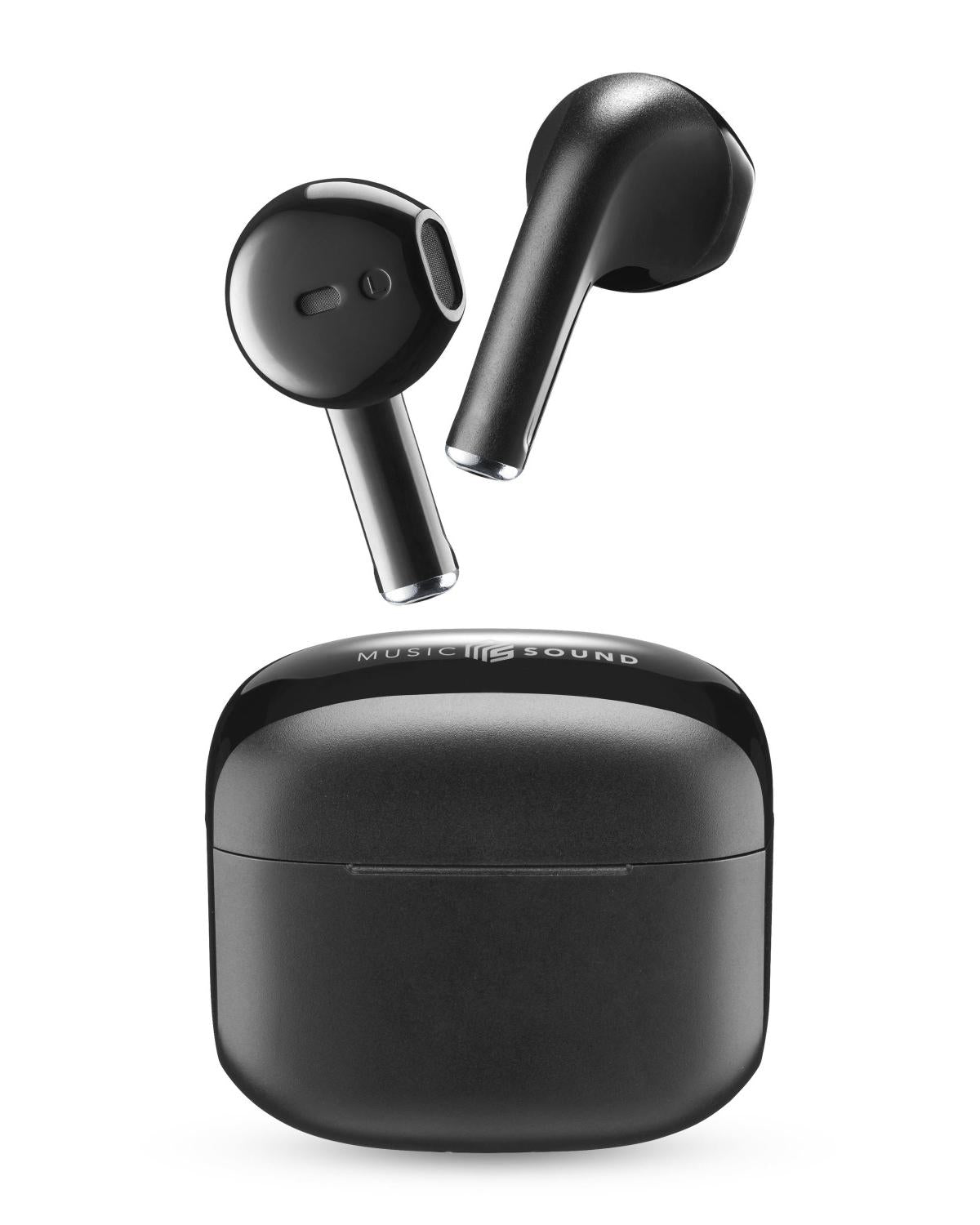 Cellularline Music Sound Swag Auricolari Wireless Earphones Bluetooth Nero