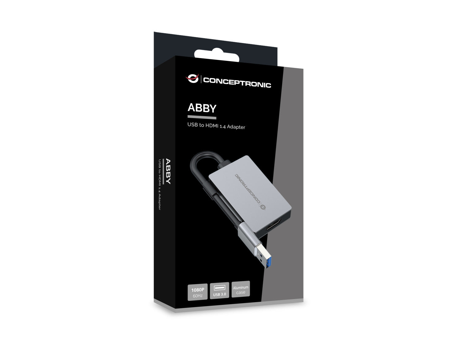 Conceptronic ABBY22G adattatore grafico USB 1920 x 1080 Pixel Grigio