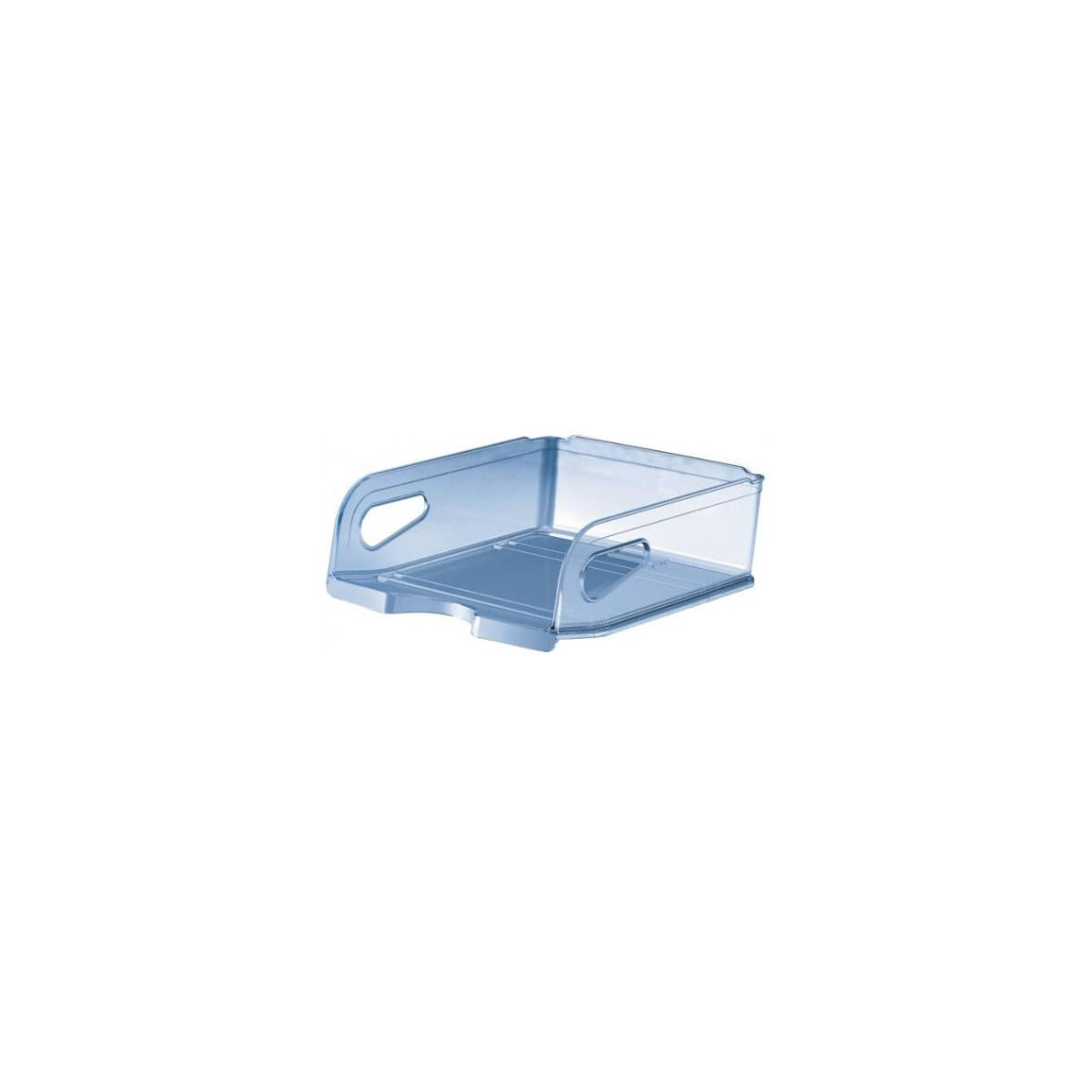 ARDA TR18MAXBL vassoio da scrivania Plastica Blu, Trasparente