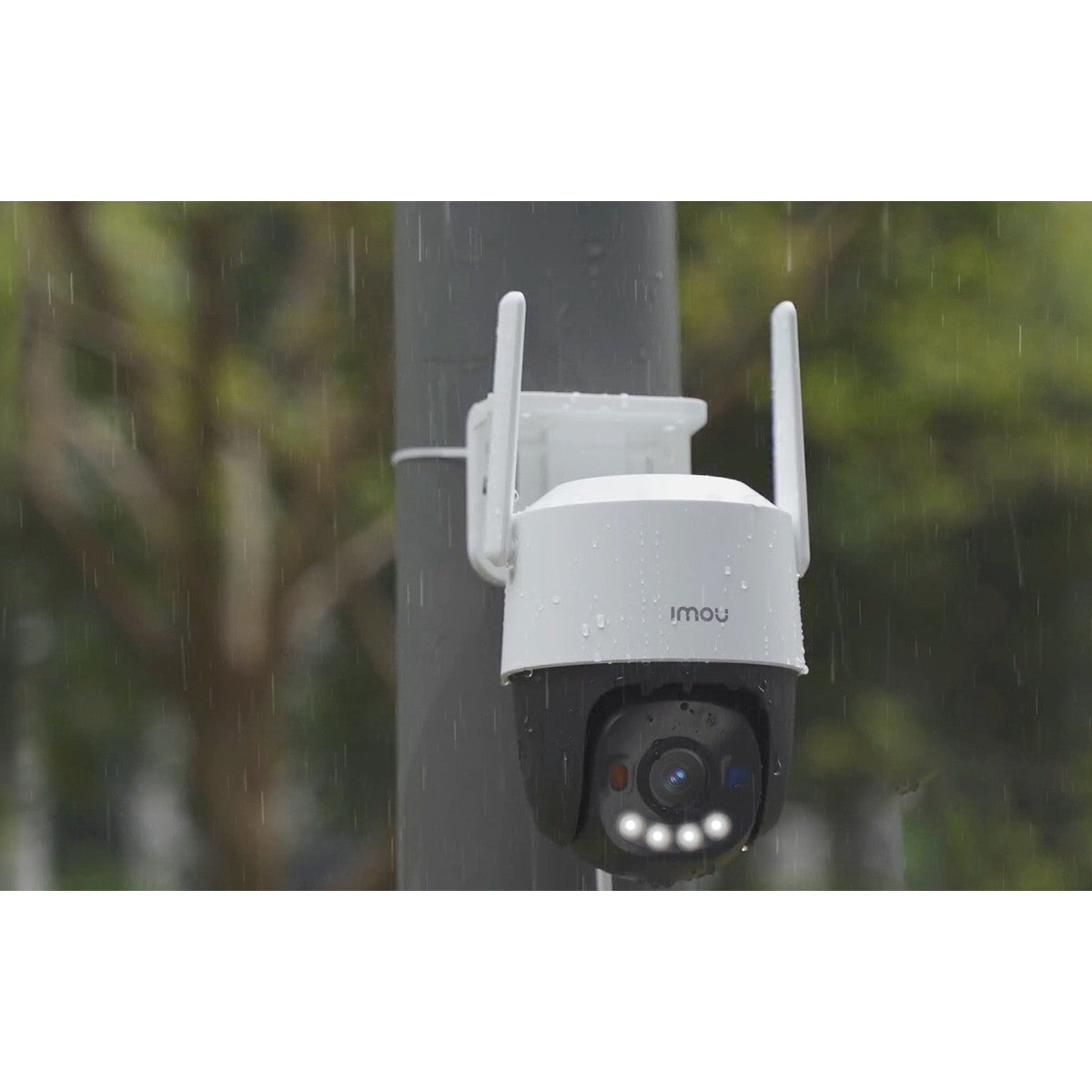 Imou Cruiser SC 4G 2K (3MP) - Telecamera 4G da esterno Motorizzata 360gradi- Visione Notturna a Colori, IP66, Tracciamento Intelligente, Rilevamento Umano, Deterrenza attiva (Faretto, Luci Blue e Rosse e Sirena, Audio Bidirezionale