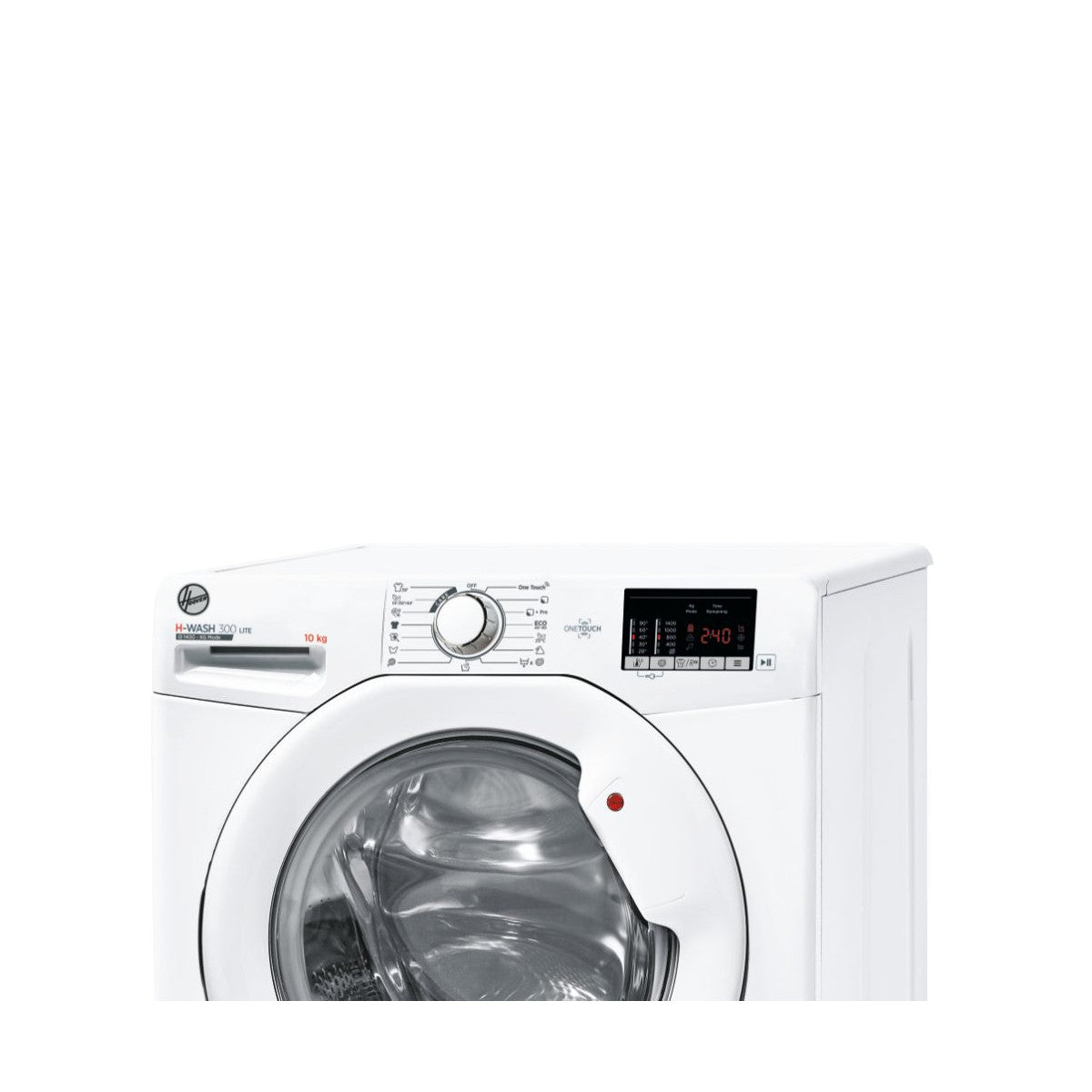 Hoover H-WASH 300 LITE H3W 4102DA4/1-S lavatrice Caricamento frontale 10 kg 1400 Giri/min Bianco