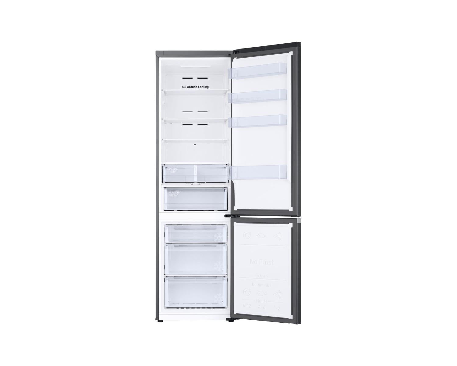 Samsung Frigorifero Combinato EcoFlex AI 2m 390L RB38C603DB1