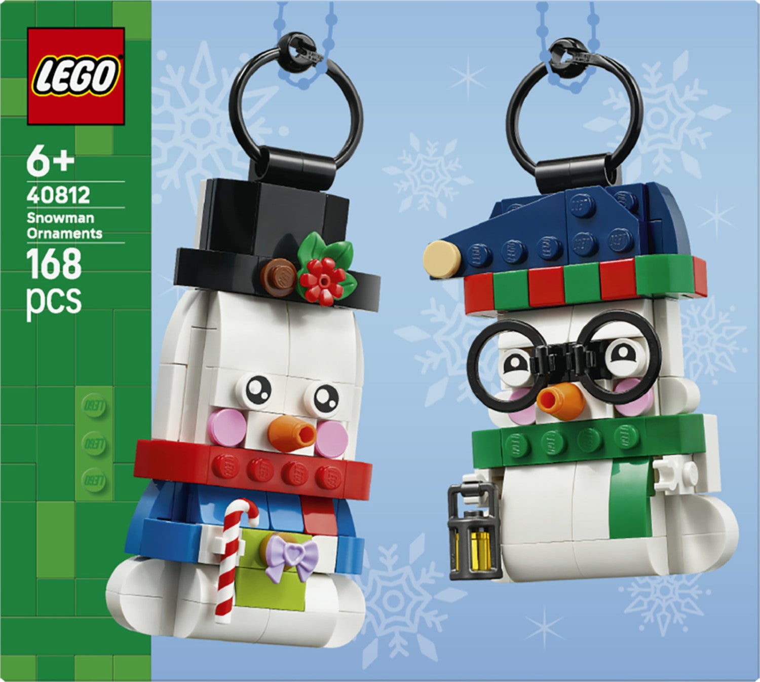 LEGO Iconic Pupazzi Di Neve Ornamentali 40812