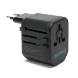 Overmust Adattatore Universale Da Viaggio 2 Porte USB UK/EU/USA/AUS 110-240V Doppio Fusibile 8A