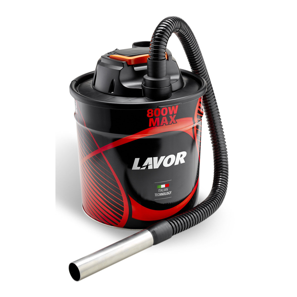 LAVOR Ashley 412 Aspiracenere 18 L Nero, Rosso