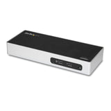 StarTech.com Docking Station USB 3.0 - Laptop Dock per doppio monitor con HDMI e DVI/VGA Video - Hub a 6 porte USB 3.1 Gen 1 5Gbps, GbE, Audio - Dock Universale Type-A - Windows Mac