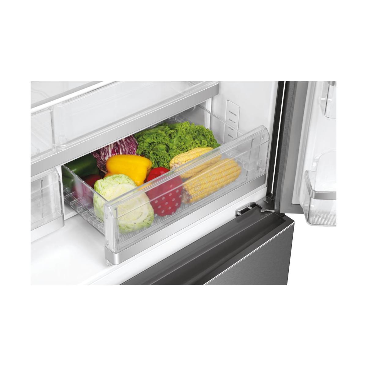 Frigorifero Haier HB26FSSAAA Side by Side Libera installazione 750 L Classe E Acciaio Inossidabile