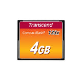 Transcend TS4GCF133 memoria flash 4 GB CompactFlash MLC