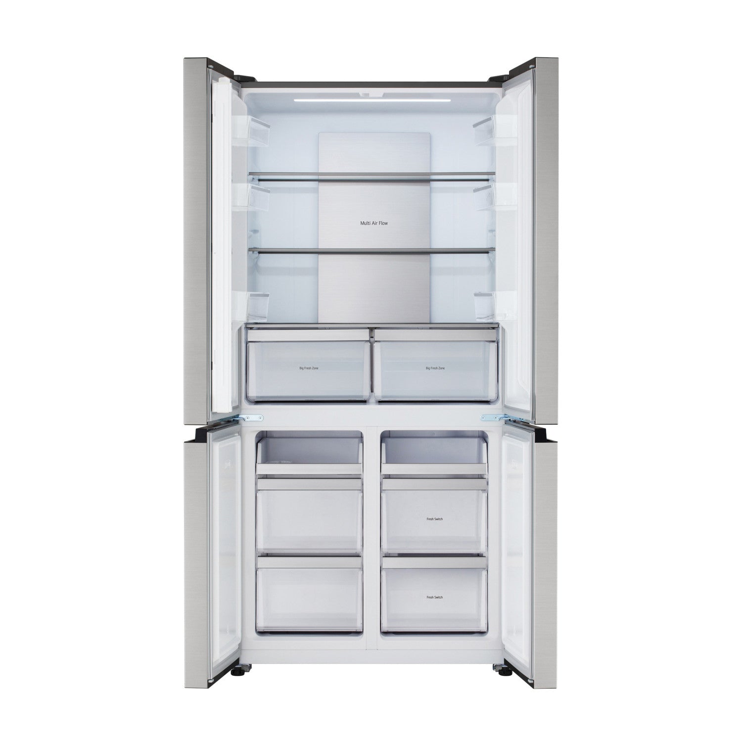 LG GMM42PYBEH Frigorifero Multidoor Classe E Silver