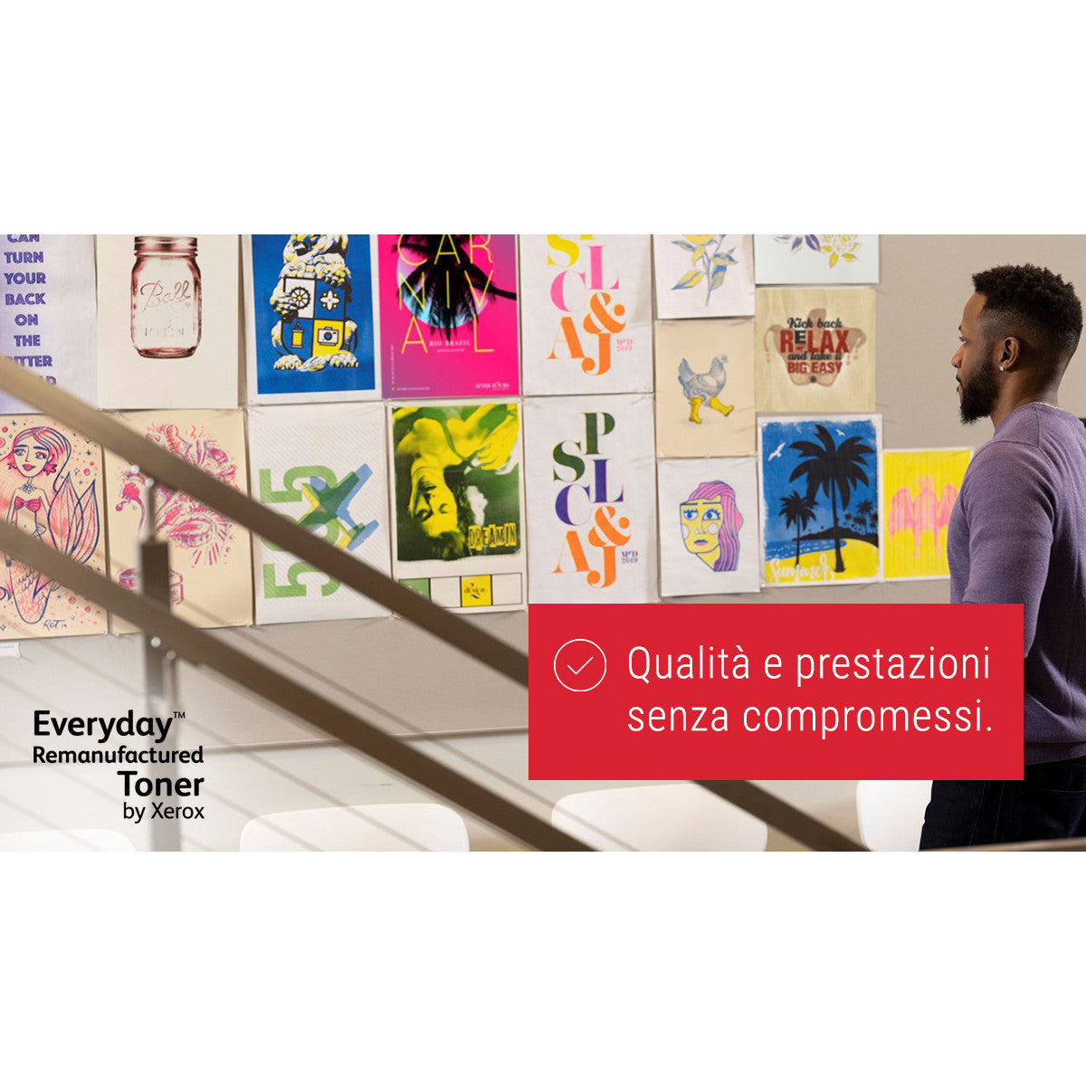 Toner rigenerato Everyday di Xerox Giallo compatibile con HP 312A (CF382A), Capacità standard