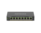 NETGEAR 8-Port Gigabit Ethernet PoE Plus Switch (GS308EP) Gestito L2/L3 Gigabit Ethernet (10/100/1000) Supporto Power over Ethernet (PoE) Nero