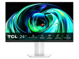 TCL 24G54 Mini-LED Monitor 24pollici, risoluzione Full HD, 100Hz, pannello VA, 450 nits, VESA Display HDR 400, ampia gamma di colori, TÜV Rheinland senza sfarfallio e luce blu bassa