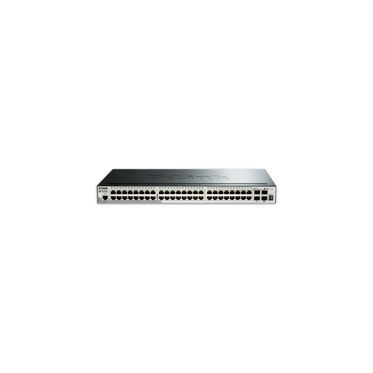 D-Link DGS-1510-52X switch di rete Gestito L3 Gigabit Ethernet (10/100/1000) 1U Nero