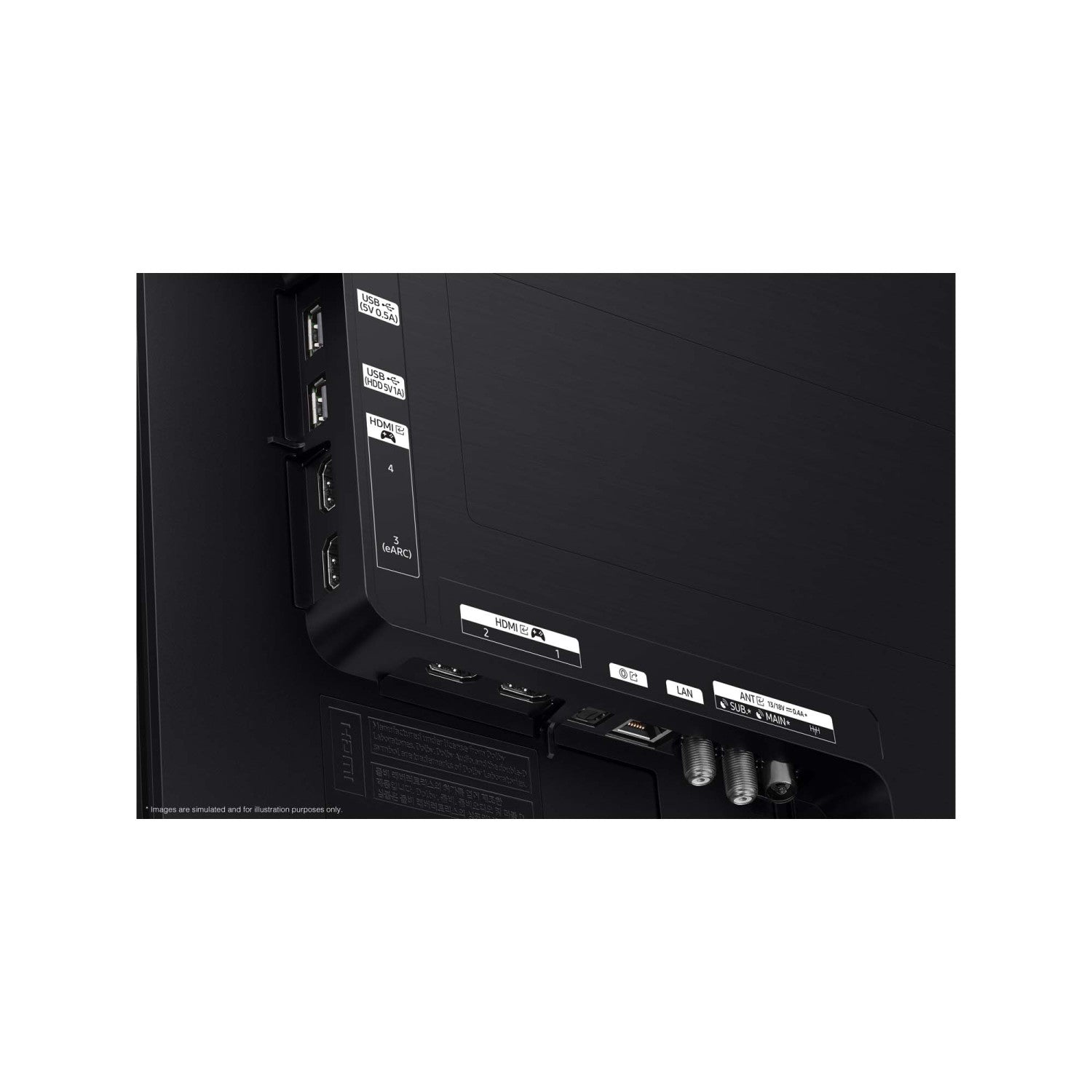 Samsung OLED AI TV 83pollici QE83S90HAEXZT 4K, Processore NQ4 AI Gen3, 4K AI Upscaling Pro, Glare Free, OLED HDR , Motion Xcelerator 165Hz, Dolby Atmos OTS Lite, Laser Slim Design, Vision AI Smart TV, 2026
