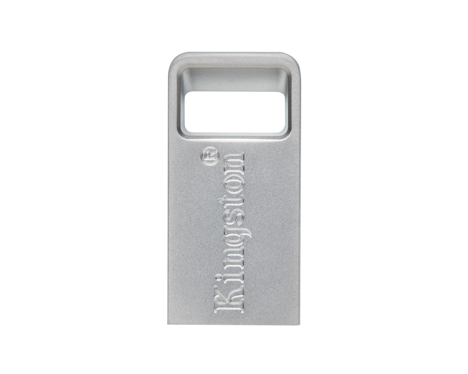 Kingston Technology DataTraveler Micro Pen Drive Chiavetta USB 64 GB 3.2 Gen 1 Argento