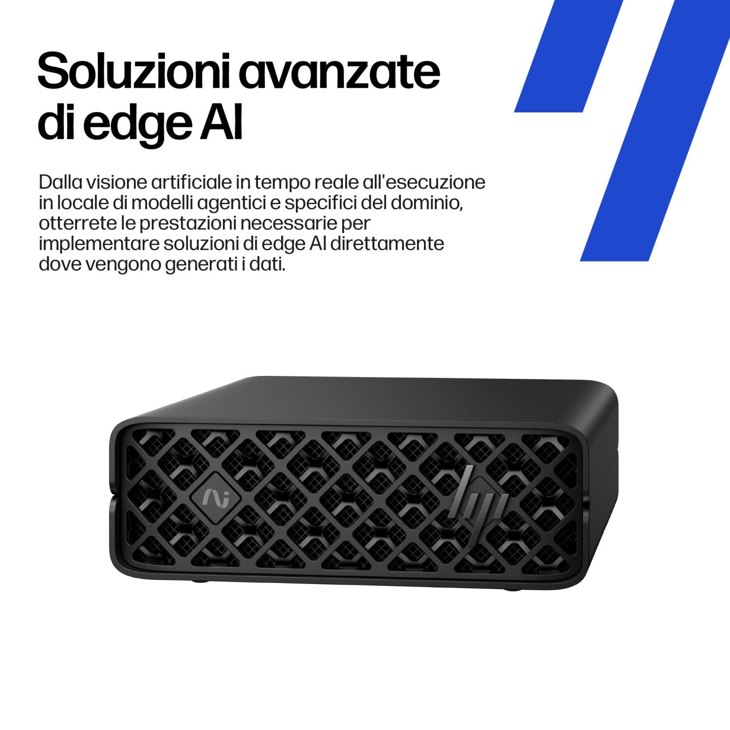 HP ZGX Nano G1n AI GB10 128 GB LPDDR5x-SDRAM 4 TB SSD Linux Mini PC Stazione di lavoro AI Workstation, AI PC Nero