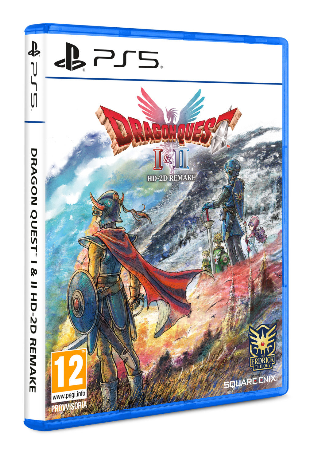 Square Enix Dragon Quest I II HD-2D Remake PS5 Cinese semplificato, Tedesca, Inglese, ESP, Francese, ITA, Giapponese PlayStation 5