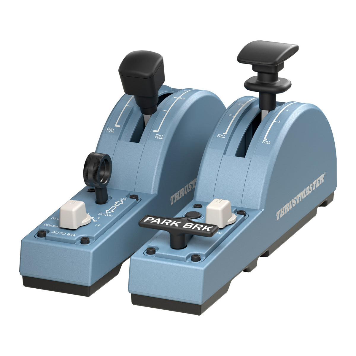 Thrustmaster TCA Quadrant Add-On Airbus Edition Simulazione di Volo PC Nero Blu