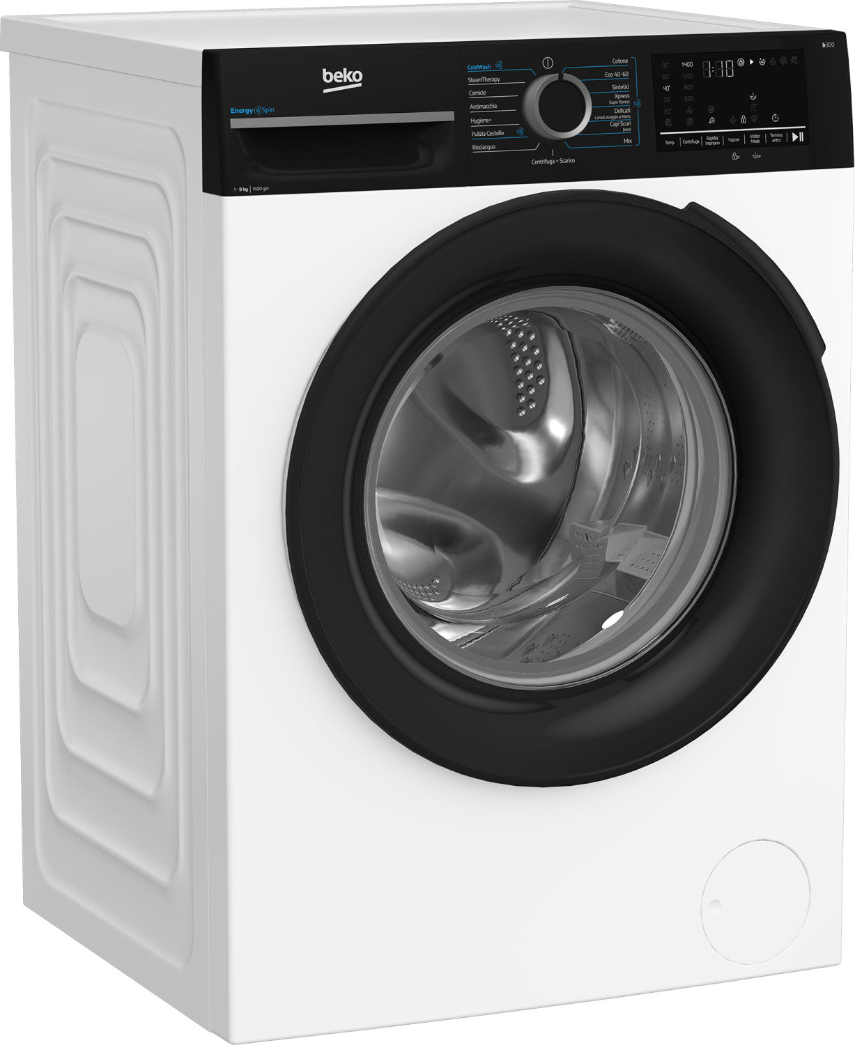 Beko b300 BMWG9149DB: Lavatrice a libera installazione, 9 kg, 1400 giri