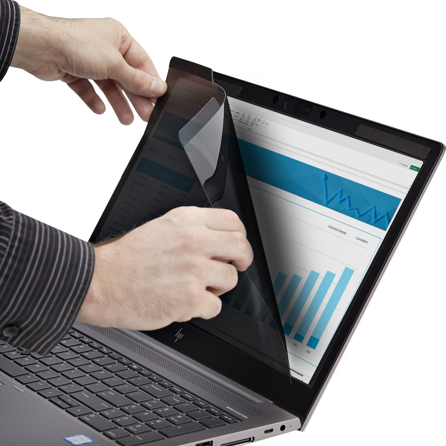 StarTech.com Filtro Privacy Magnetico per Laptop da 16" 16:10, filtro reversibile, protezione dello schermo del computer, angolo di visione 60 ( /- 30 ), schermo per luce blu, TAA