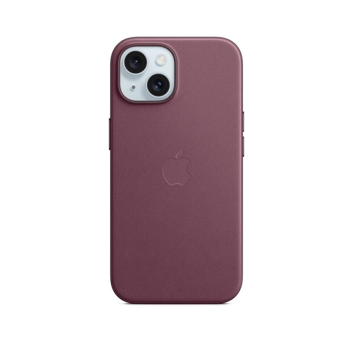 Apple Custodia Cover Case MagSafe in Tessuto Finewoven per Iphone 15 A3090 Gelso