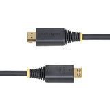 StarTech.com Cavo HDMI ad alta velocità 2,4m, con connettori Grip, 4K 60Hz, 1440p 144Hz, 18Gbps, UHD HDMI 2.0, Guaina TPE