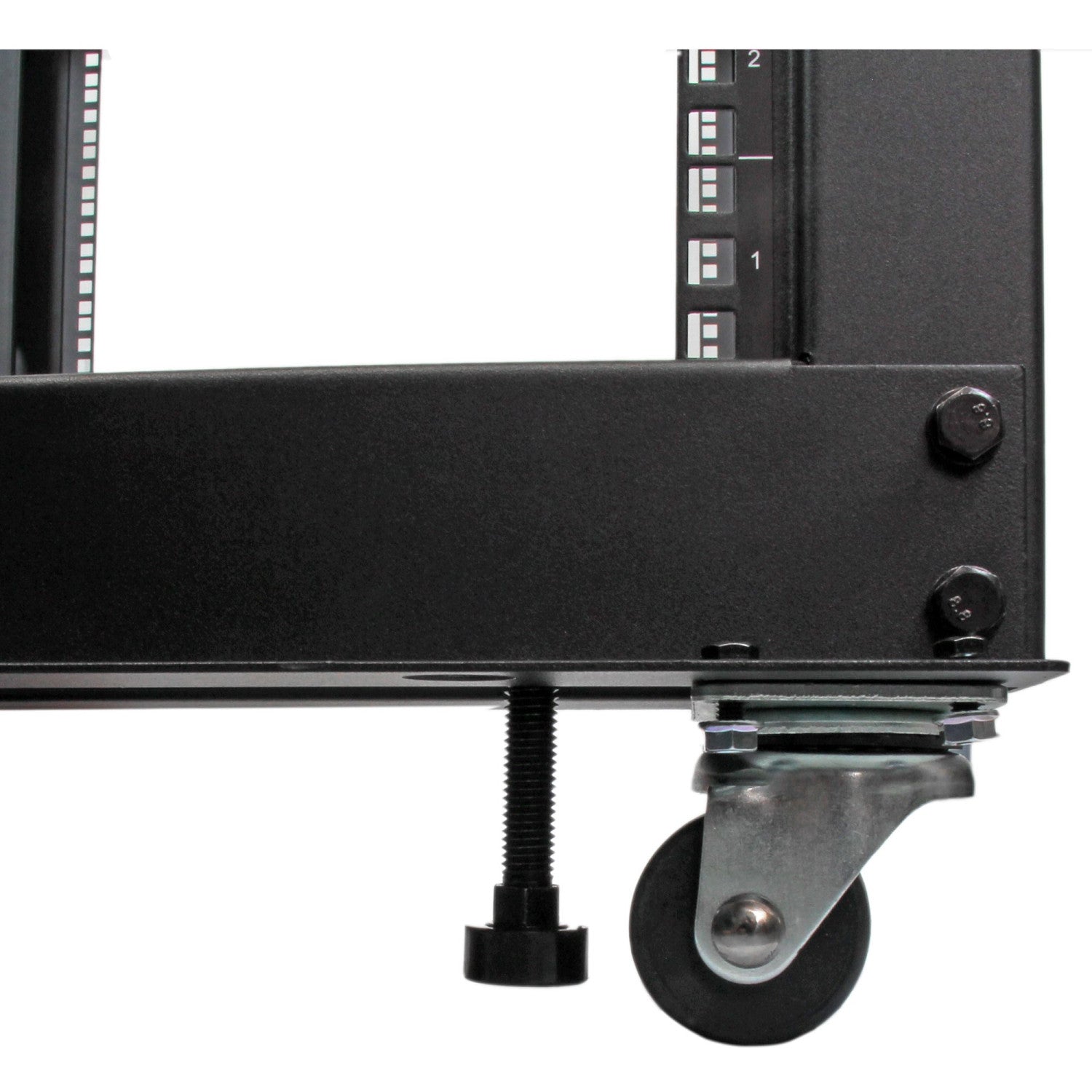 StarTech.com 4POSTRACK8U rack Rack indipendenti Nero