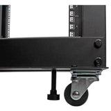 StarTech.com 4POSTRACK8U rack Rack indipendenti Nero