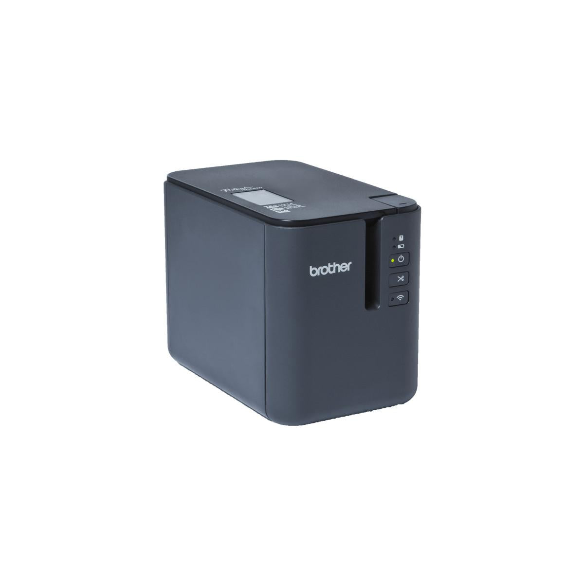 Brother PT P950NW Stampante per Etichette CD Trasferimento 360x360 DPI 60 mm s Con cavo e senza cavo LAN TZe Wi Fi Nero