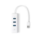 TP-Link UE330 replicatore di porte e docking station per laptop Cablato USB 3.2 Gen 1 (3.1 Gen 1) Type-A Bianco