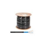 Vultech Matassa LAN CAT 5E UTP 24AWG PE LSZH per esterno 100 metri colore nero