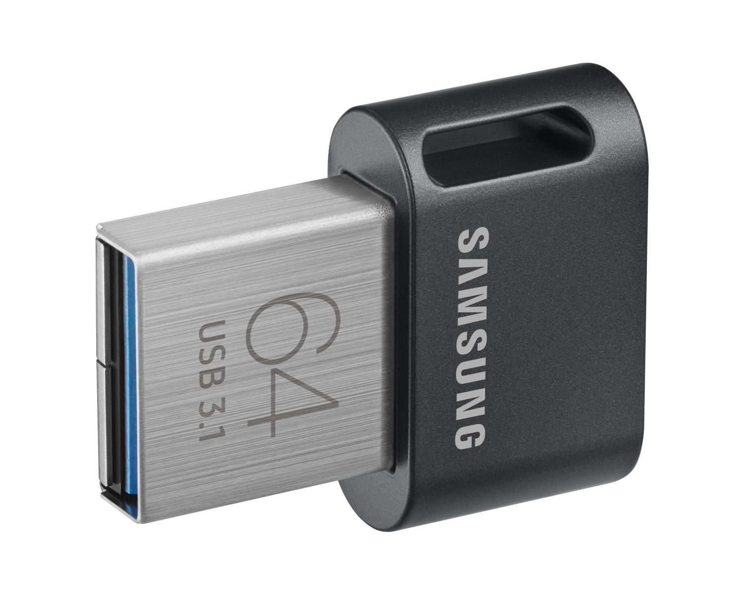 Samsung MUF-64AB Unita' Flash USB 64 GB USB tipo A 3.2 Gen 1 Grigio Argento